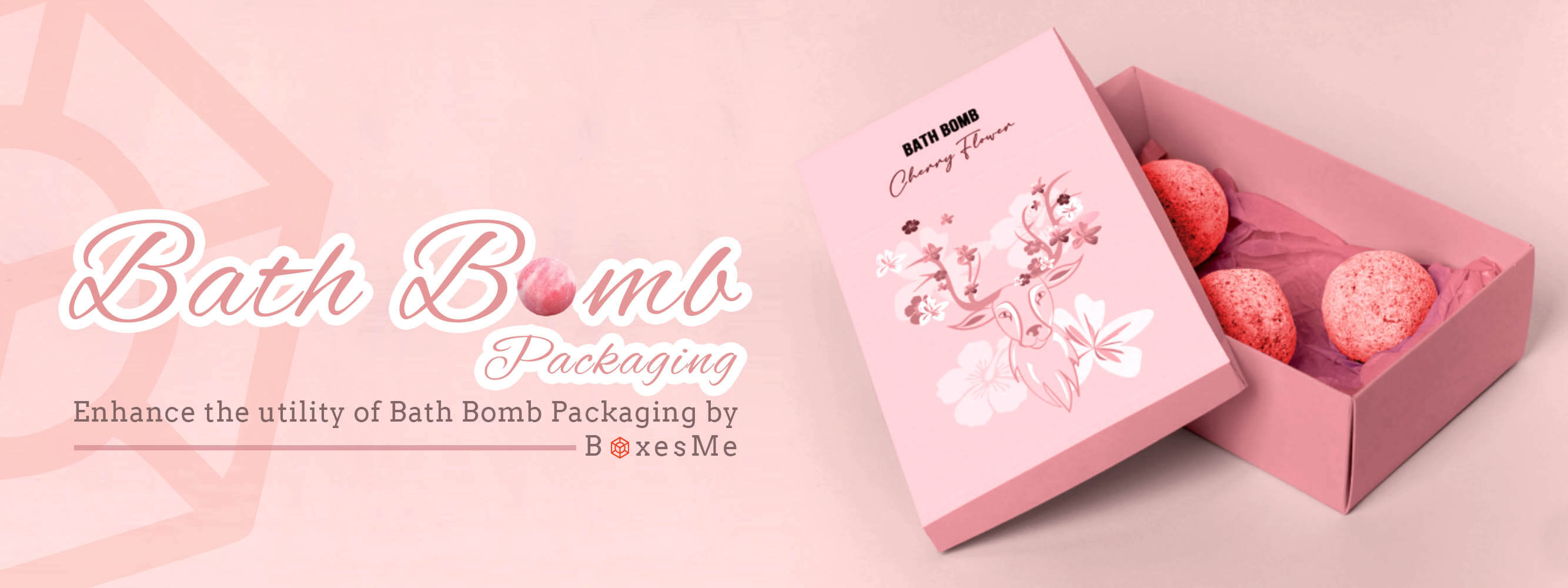 Enhance the utility of Bath Bomb Packaging by BoxesMe